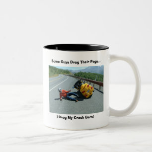 Caneca De Café Em Dois Tons Pegs de arrasto!