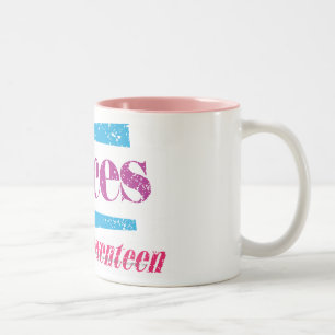 Caneca De Café Em Dois Tons Peixes roxos
