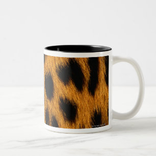 Caneca De Café Em Dois Tons Pele de Jaguar