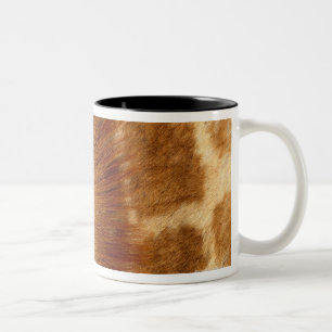 Caneca De Café Em Dois Tons Pele do girafa