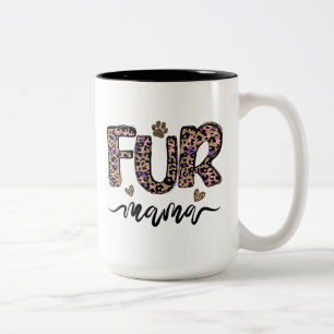Caneca De Café Em Dois Tons Pele Mama, presente Ideia Cachorro Mãe, presente I