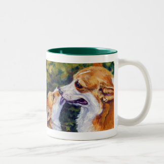 Caneca De Café Em Dois Tons Pembroke Welsh Corgi Mug