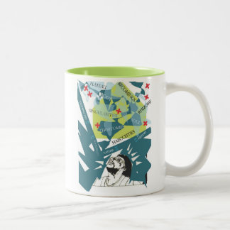 Caneca De Café Em Dois Tons Pensamento de Deleuze