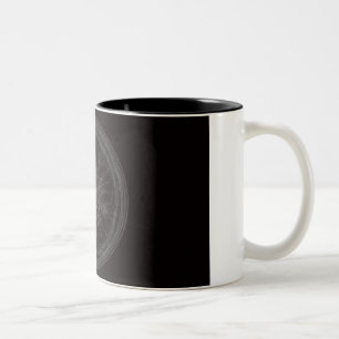 Caneca De Café Em Dois Tons Pentagram