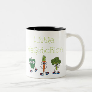 Caneca De Café Em Dois Tons Pequeno Vegetal