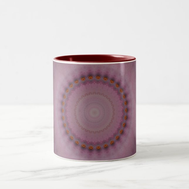 Caneca De Café Em Dois Tons Pera-Púrpura (Centro)