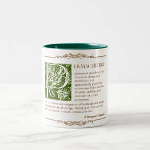 Caneca De Café Em Dois Tons Permaculture - uma definição (1)