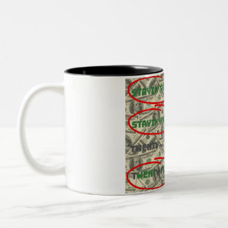 Caneca De Café Em Dois Tons Permanecer Vivo/2025