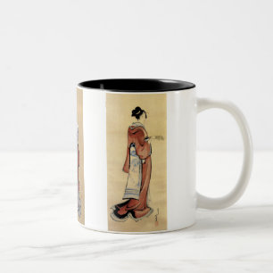 Caneca De Café Em Dois Tons Permanente Geisha
