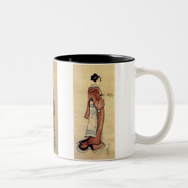 Caneca De Café Em Dois Tons Permanente Geisha (Direita)