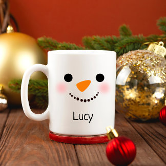 Caneca De Café Em Dois Tons Pernalas personalizadas, Mug de Natal personalizad
