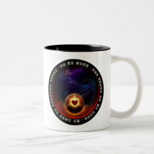 Caneca De Café Em Dois Tons Pérola Da Minha Vida