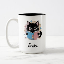 Caneca De Café Em Dois Tons Personalizado "Apenas Mais Um Capítulo" Mug