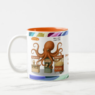 Caneca De Café Em Dois Tons Personalizar: Lanchonete do Otto