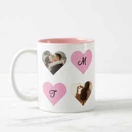 Caneca De Café Em Dois Tons Personalizar Mug de Amor - Guarda-Casal