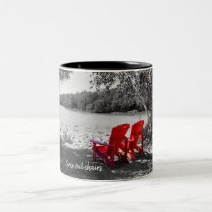 Caneca De Café Em Dois Tons Personalizáveis (o seu nome está aqui) cátedras