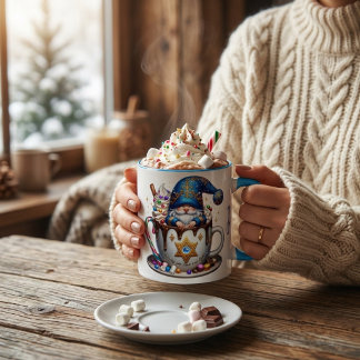 Caneca De Café Em Dois Tons Personalize Cacau Quente 