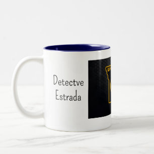 Caneca De Café Em Dois Tons Personalize o seu Mug