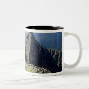 Caneca De Café Em Dois Tons Peru, Machu Picchu, a antiga cidade perdida do Inc