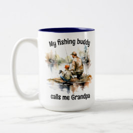 Caneca De Café Em Dois Tons Pesca