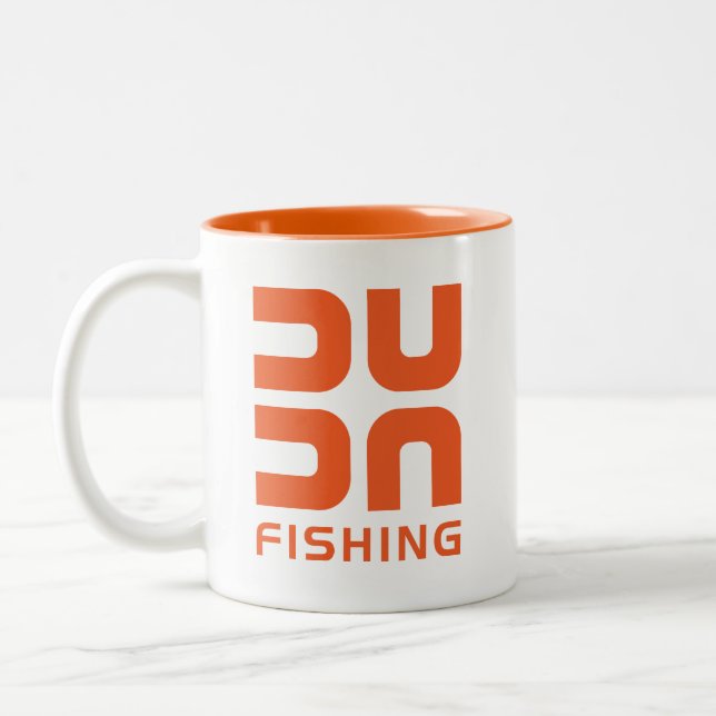 Caneca De Café Em Dois Tons Pesca de Duda - combustível do pescador (Esquerda)