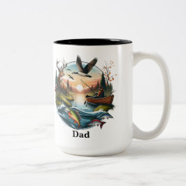 Caneca De Café Em Dois Tons Pesca e caça