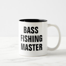 Caneca De Café Em Dois Tons Pesca Personalizada