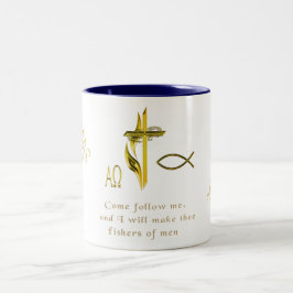 Caneca De Café Em Dois Tons Pescadores de Homens