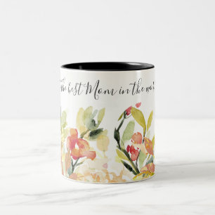 CANECA DE CAFÉ EM DOIS TONS PESSOAS SUBTÍCOLAS A ÁGUA E A MELHOR MÃE FLORAL NO