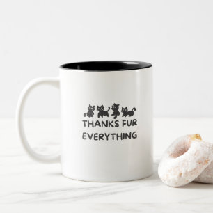 Caneca De Café Em Dois Tons Pet Amante Entusiastas Animais Jogando Tipografia