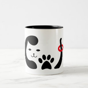 Caneca De Café Em Dois Tons Pet Lover Saqueando
