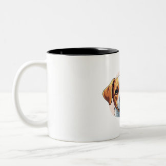 Caneca De Café Em Dois Tons pets and dog