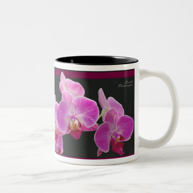 Caneca De Café Em Dois Tons Phalae Mug Orquídea (Direita)