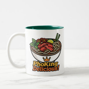 Caneca De Café Em Dois Tons Pho king Delicious!