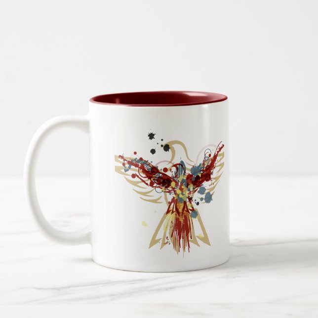 Caneca De Café Em Dois Tons Phoenix (Esquerda)