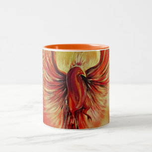 Caneca De Café Em Dois Tons Phoenix