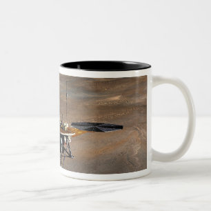 Caneca De Café Em Dois Tons Phoenix Mars Lander 2