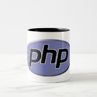 Caneca De Café Em Dois Tons PHP-grande