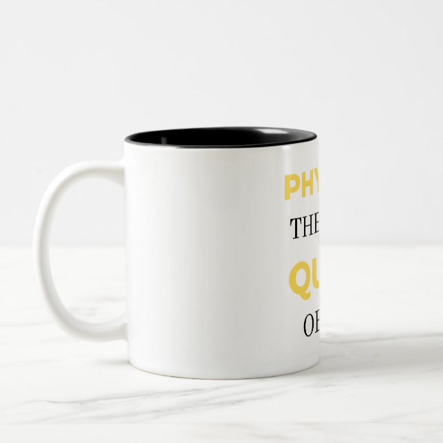 Caneca De Café Em Dois Tons Physical Therapist Queen Of Pain 2 (Esquerda)