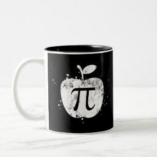 Caneca De Café Em Dois Tons Pi Apple Pie Funny