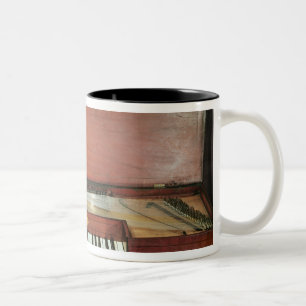 Caneca De Café Em Dois Tons Piano quadrado, 1767 (foto)