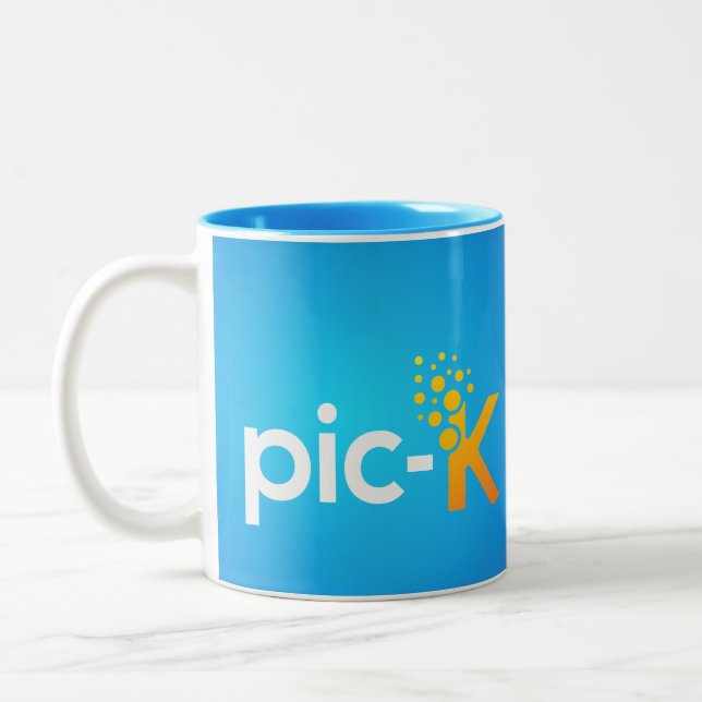 Caneca De Café Em Dois Tons Pic-K Mug (Esquerda)