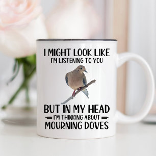 Caneca De Café Em Dois Tons Pica-Pau Amante de Rola-Triste Engraçado, Bico de