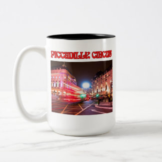 Caneca De Café Em Dois Tons Piccadilly Circus 15 oz. Two Tone Mug