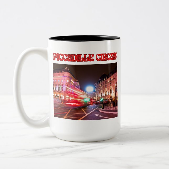 Caneca De Café Em Dois Tons Piccadilly Circus 15 oz. Two Tone Mug (Esquerda)