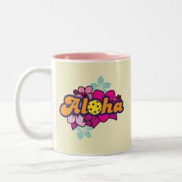 Caneca De Café Em Dois Tons Picles Aloha