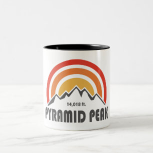 Caneca De Café Em Dois Tons Pico da Pirâmide