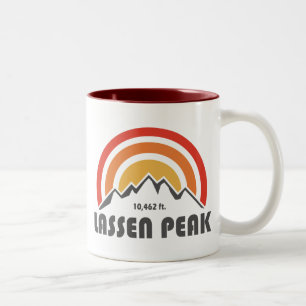 Caneca De Café Em Dois Tons Pico de Lassen