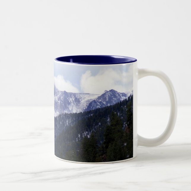 Caneca De Café Em Dois Tons Pico dos piques (Direita)