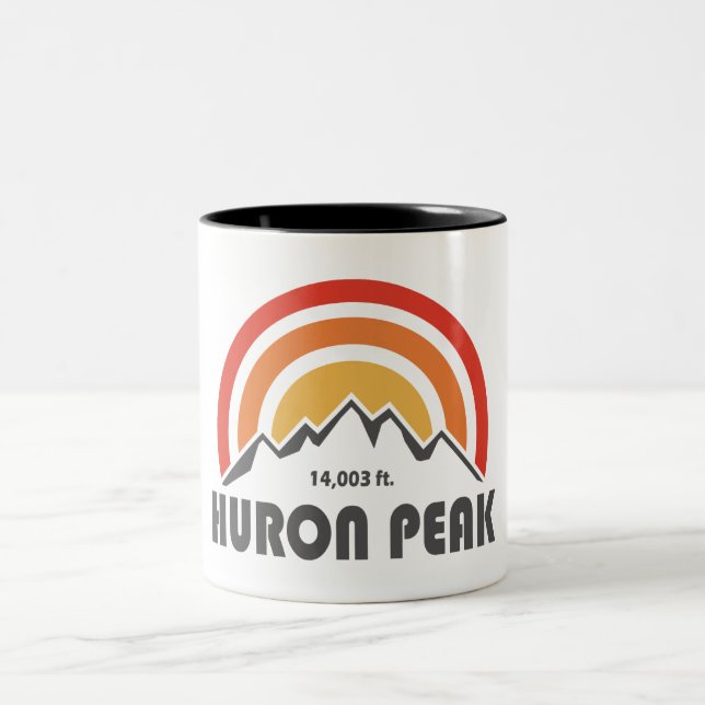 Caneca De Café Em Dois Tons Pico Huron (Centro)